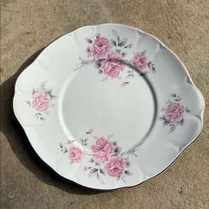 Duchess Royal Court Fine Bone China Cake Plate
